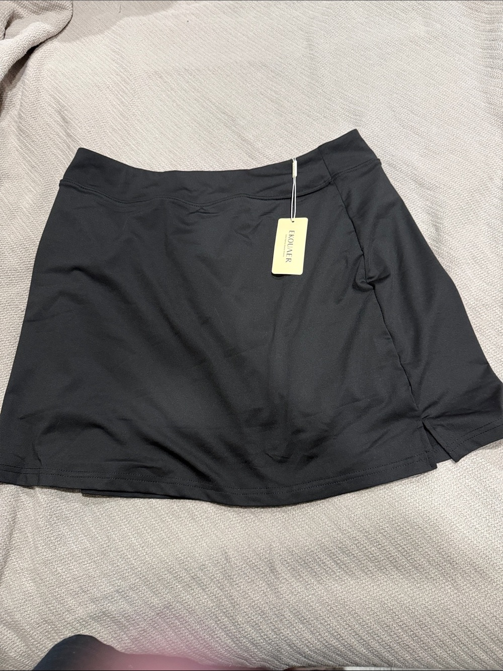 Black Women’s Mini Skirt - Athletic Style